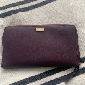 Kate spade extra large wallet